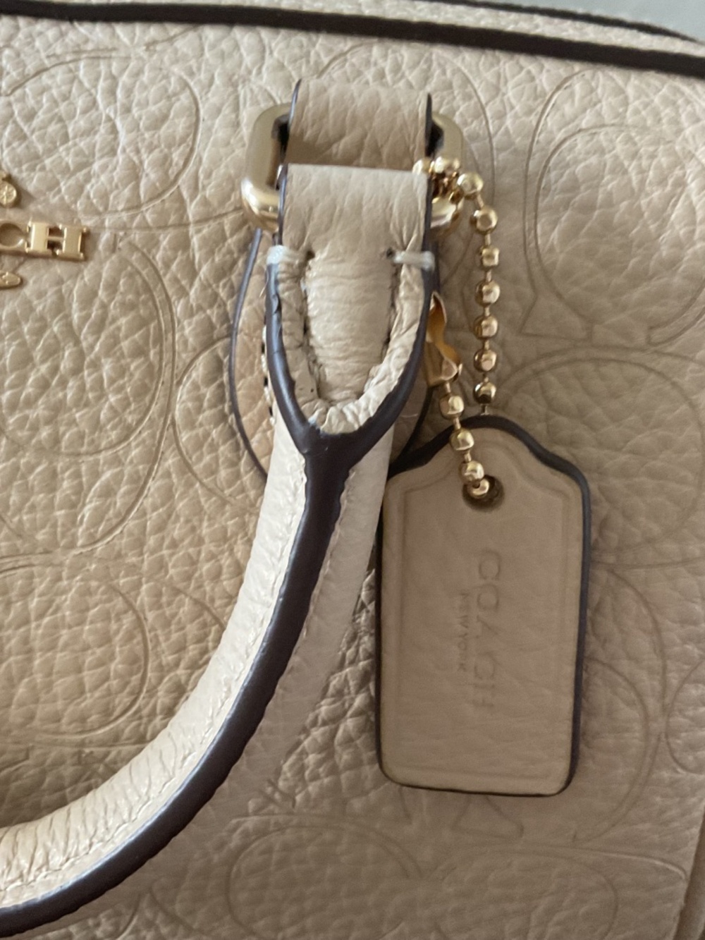 Coach Mini Rowan - Oatmeal - Picture 9 of 12